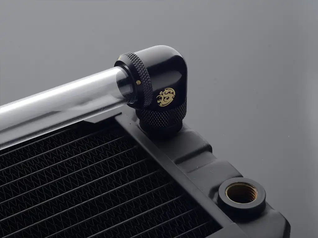 Bitspower Matt Black Enhance Rotary G1/4 Bitspower Matt Black Enhance Rotary G1/4